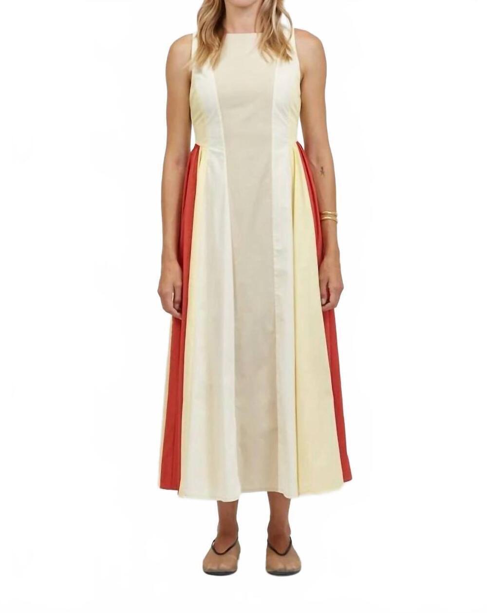 NEW A.REN linnea dress in tan